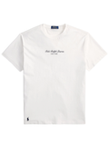 RALPH LAUREN Classic Fit Logo Knit Jersey T-Shirt White