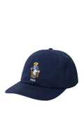 RALPH LAUREN WOMEN Polo Bear Cotton Twill Ball Cap Newport Navy