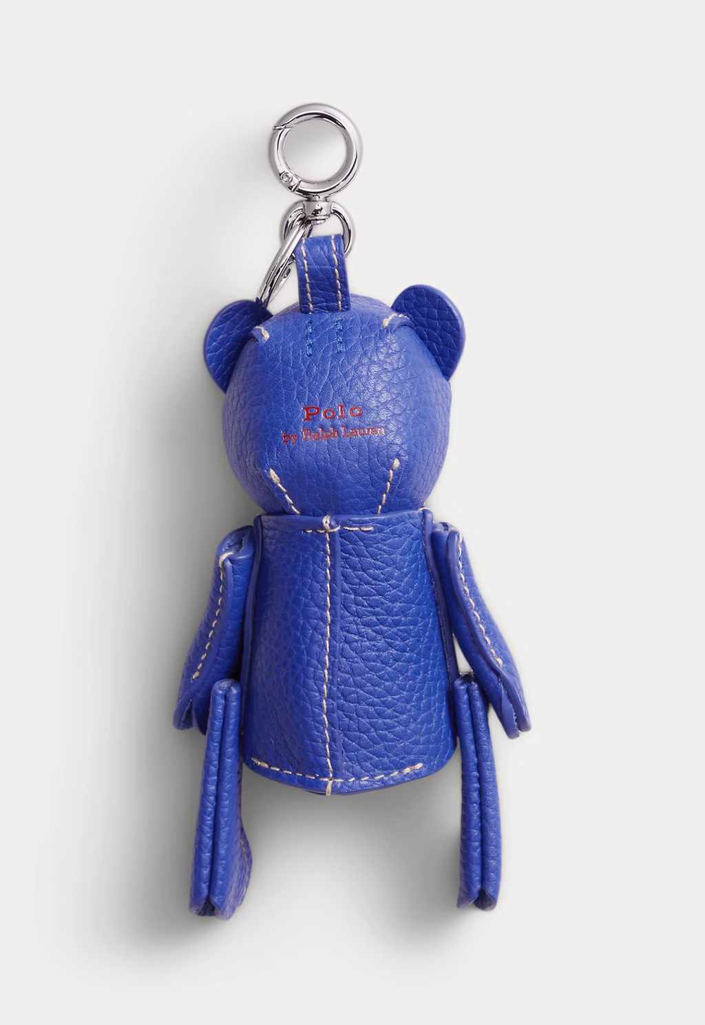 RALPH LAUREN WOMENS Polo Bear Leather Bag Charm Jellyfish