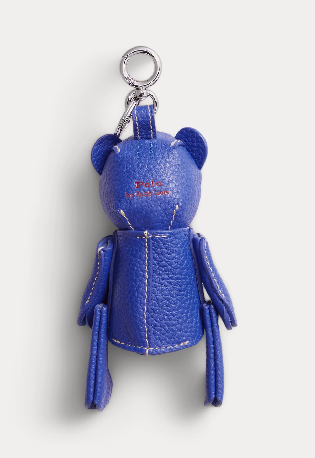 RALPH LAUREN WOMENS Polo Bear Leather Bag Charm Jellyfish