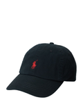 RALPH LAUREN Cotton Chino Baseball Cap Polo Black