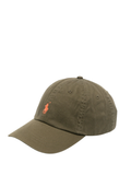 RALPH LAUREN WOMEN The Iconic Cotton Chino Ball Cap Canopy Olive