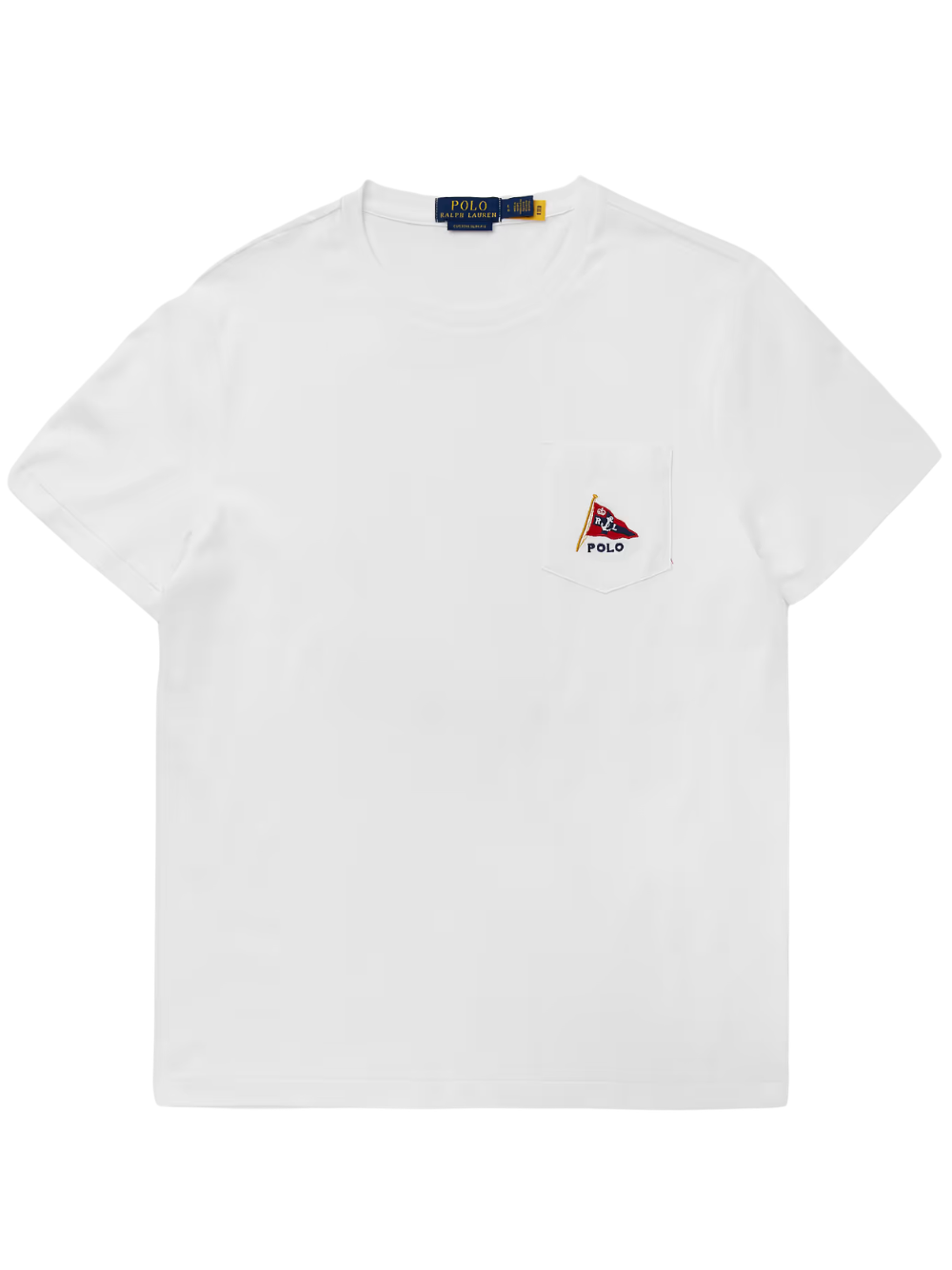 RALPH LAUREN Custom Slim Fit Polo Bear T-Shirt Newport Bear-White